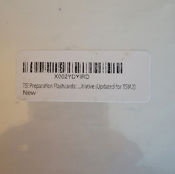 TSI Test Prep Flash Cards - Picture 4 of 4